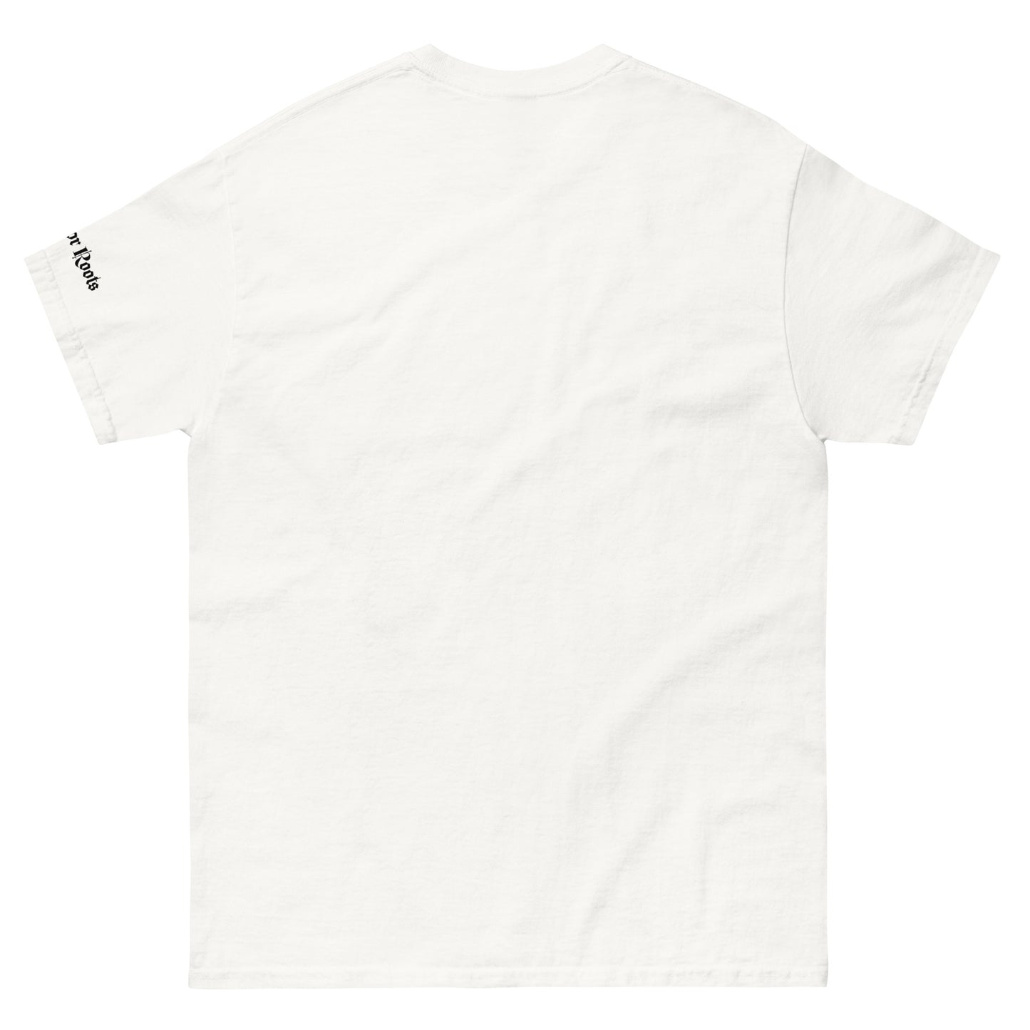 Camiseta clásica unisex Mensaje Caído